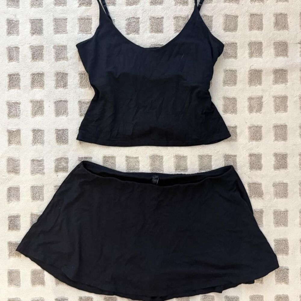 Skims Women's Black Skirt